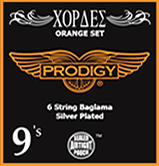 Bouzouki Prodigy Strings (Orange Set)